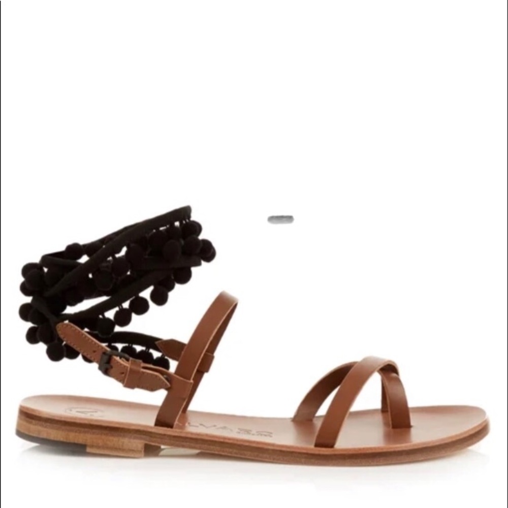 Alvaro Gonzalez Pom Pom Sandals